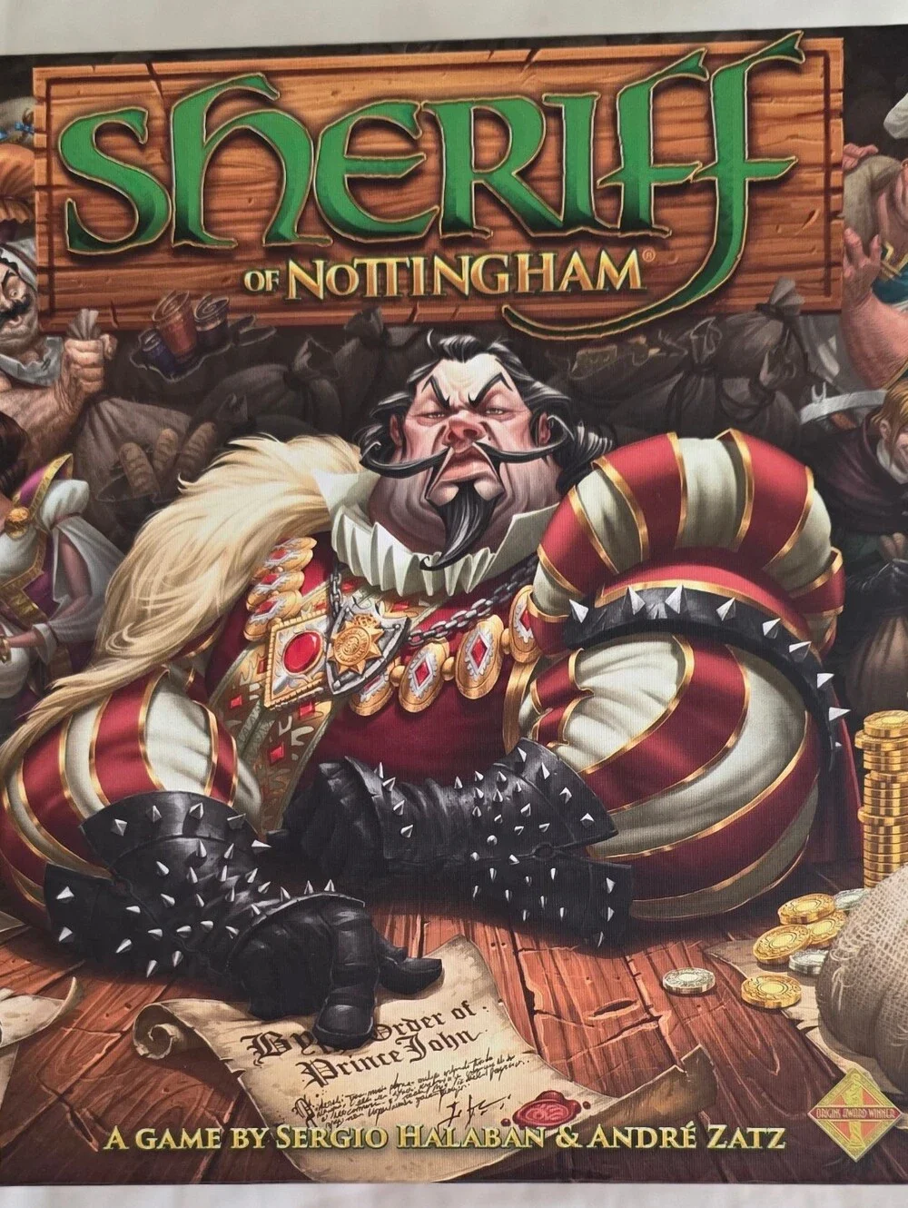 Sheriff of Nottingham – 2016 First Edition board game by CMON / Arcane Wonders